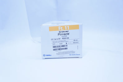 Terumo RSS105 Pinnacle Introducer Sheath 11Fr, 25cm x 0.038inch - Box of 7